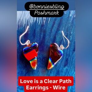 Bonnie’s Bling One Of A Kind Fused Glass Jewelry and Accessories to wear.